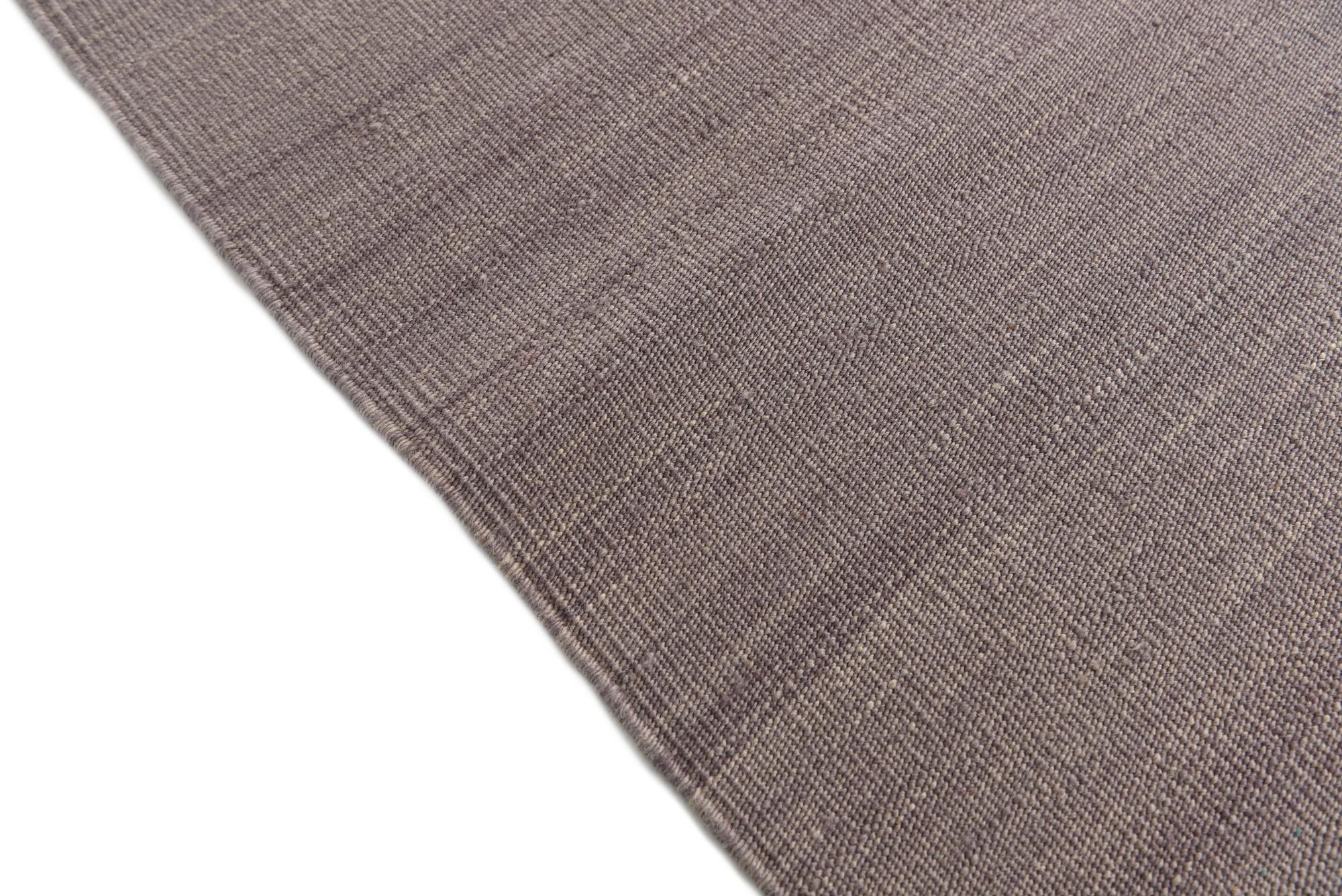 6' 9 x 9' 6 Hand Woven Kilim Modern Wool Rug