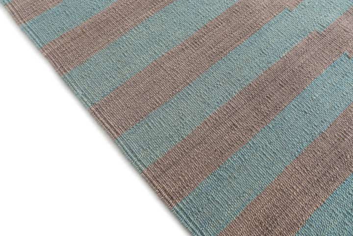 6' 7 x 9' 5 Hand Woven Kilim Modern Wool Rug