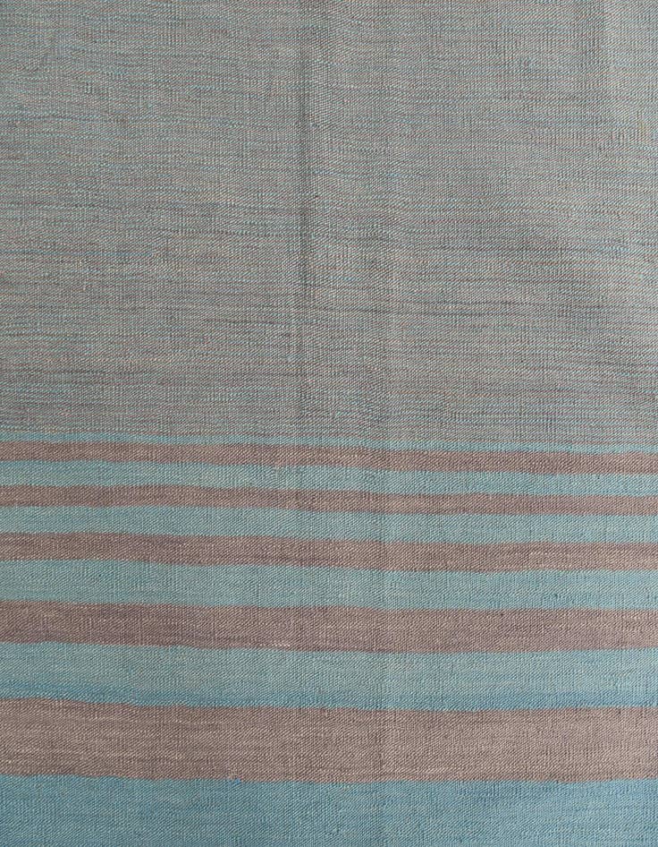 Detail image of 6' 7 x 9' 5  Hand Woven Kilim Modern Wool Rug