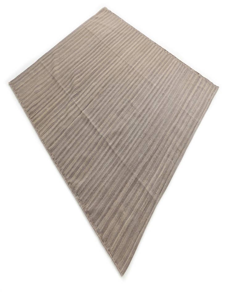 Detail image of 6' 1 x 7' Hand Woven Kilim Modern Wool Rug