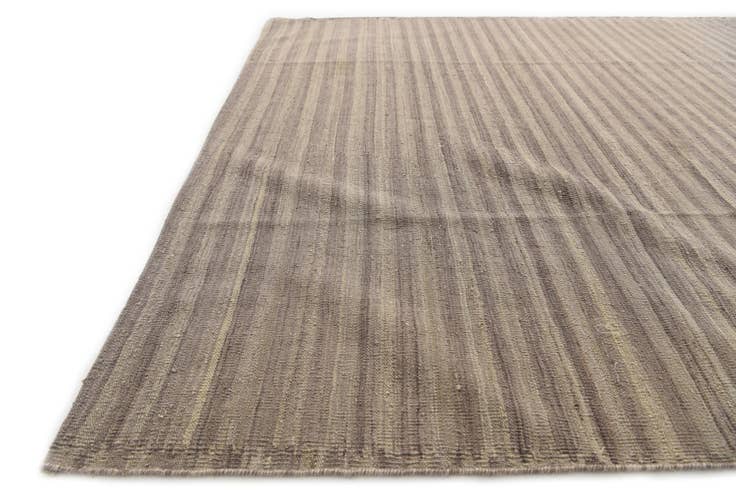 Detail image of 6' 1 x 7' Hand Woven Kilim Modern Wool Rug