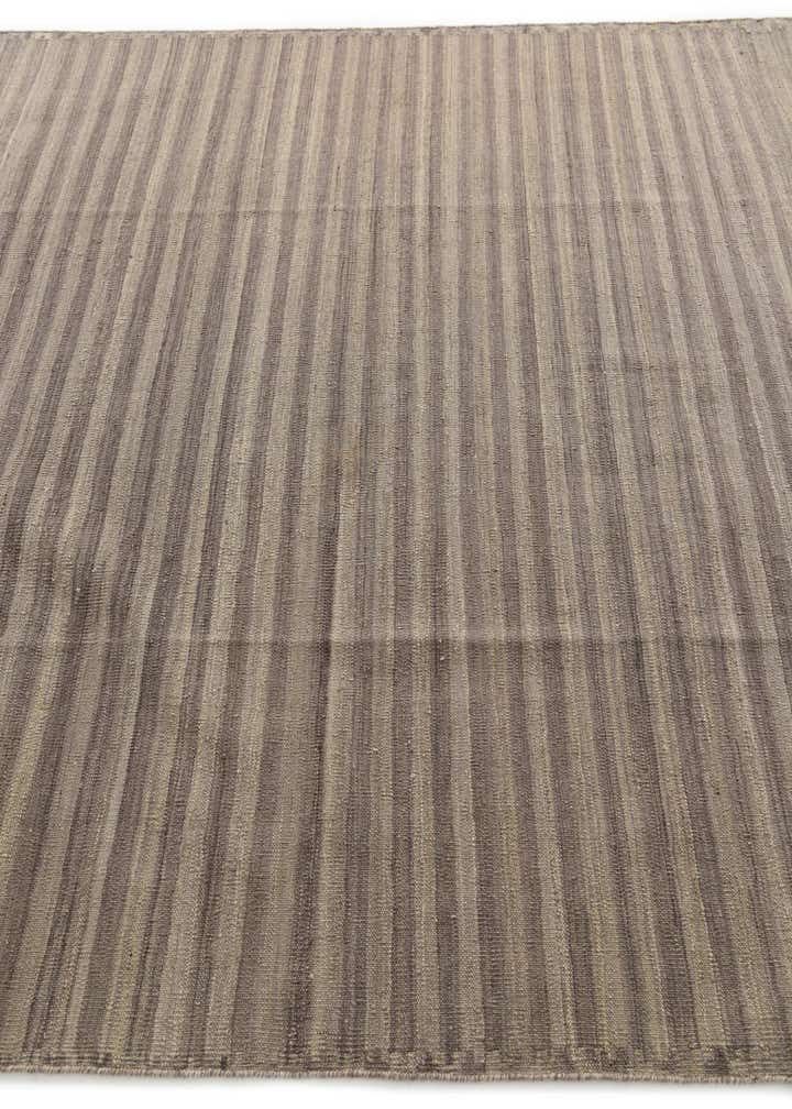 6' 1 x 7' Hand Woven Kilim Modern Wool Rug