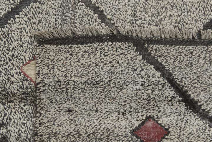 9' 1 x 12' Hand Woven Kilim Modern Wool Rug