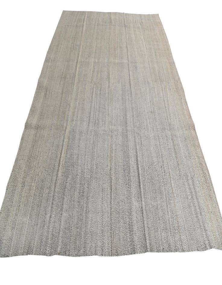 Detail image of 9' 9 x 12' 8  Hand Woven Kilim Modern Wool Rug