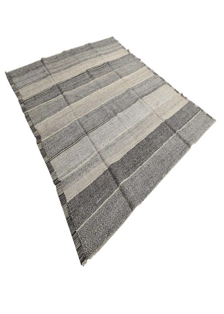8' 4 x 9' 3 Hand Woven Kilim Modern Wool Rug