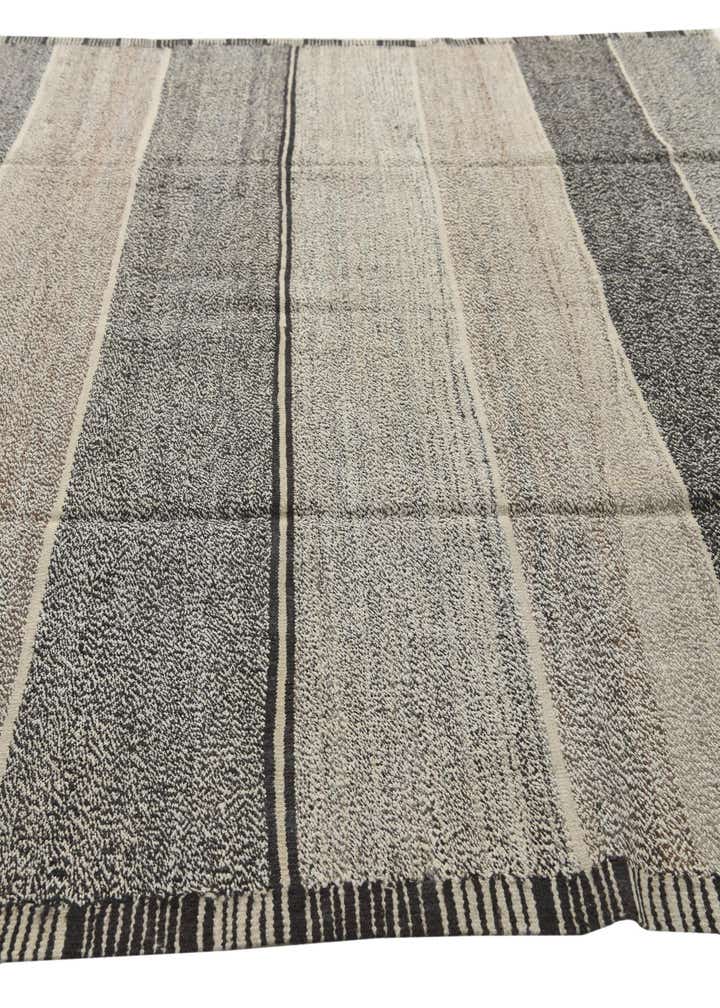 8' 4 x 9' 3 Hand Woven Kilim Modern Wool Rug
