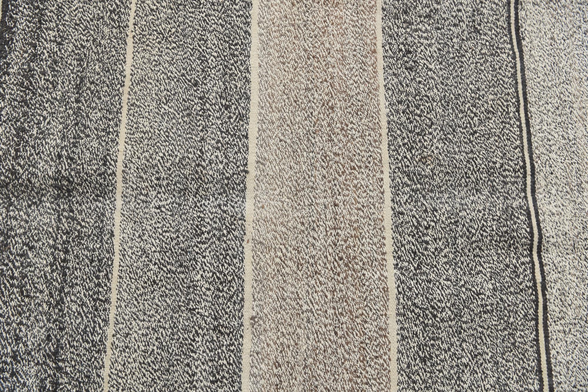 8' 4 x 9' 3 Hand Woven Kilim Modern Wool Rug