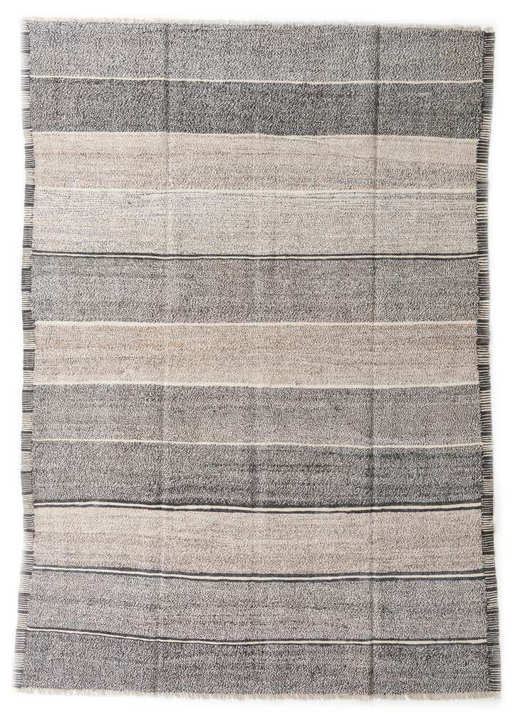 8' 4 x 9' 3 Hand Woven Kilim Modern Wool Rug