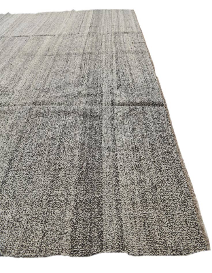 Detail image of 9' 2 x 11' 6  Hand Woven Kilim Modern Wool Rug