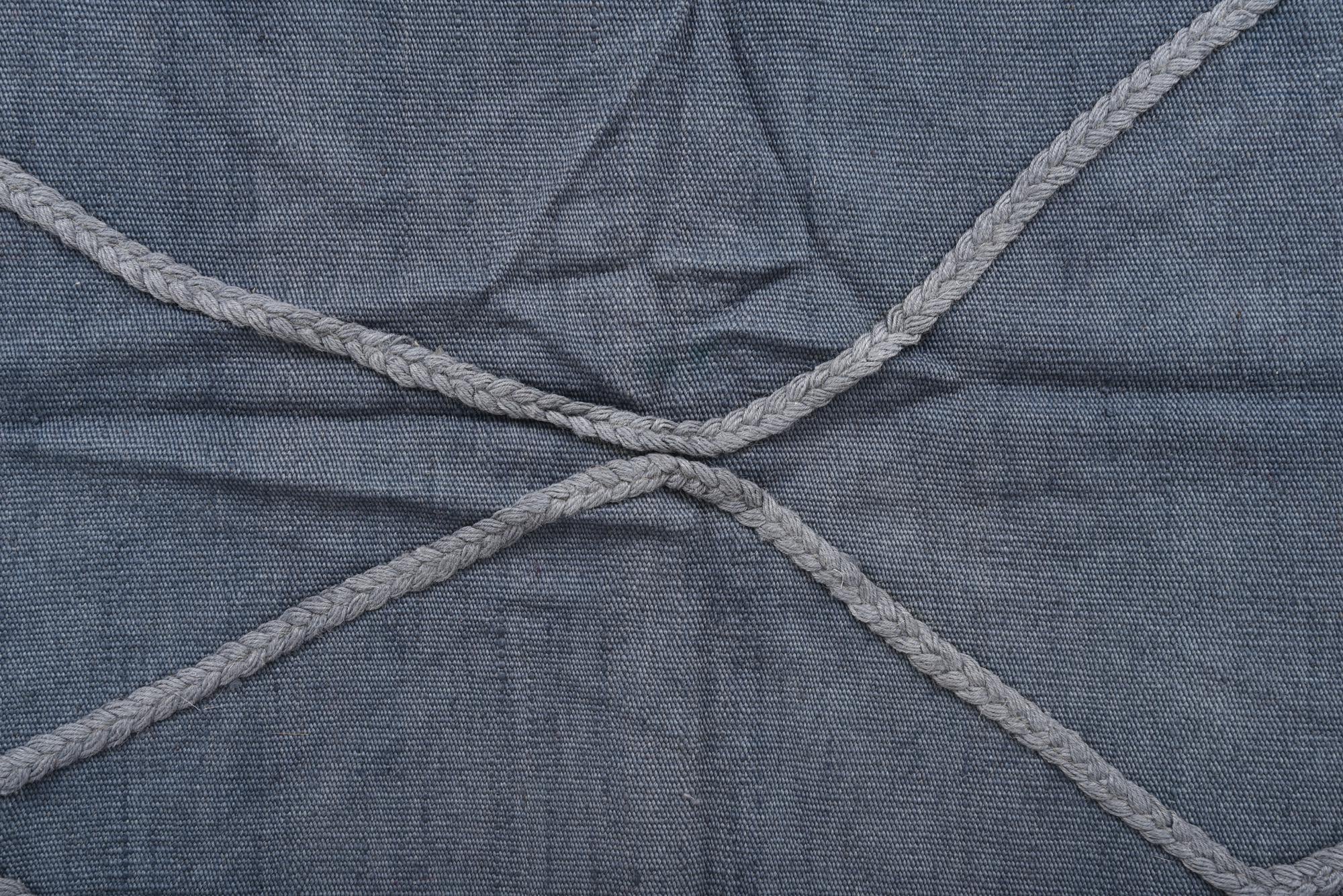 3' 4 x 5' Hand Woven Kilim Modern Wool Rug
