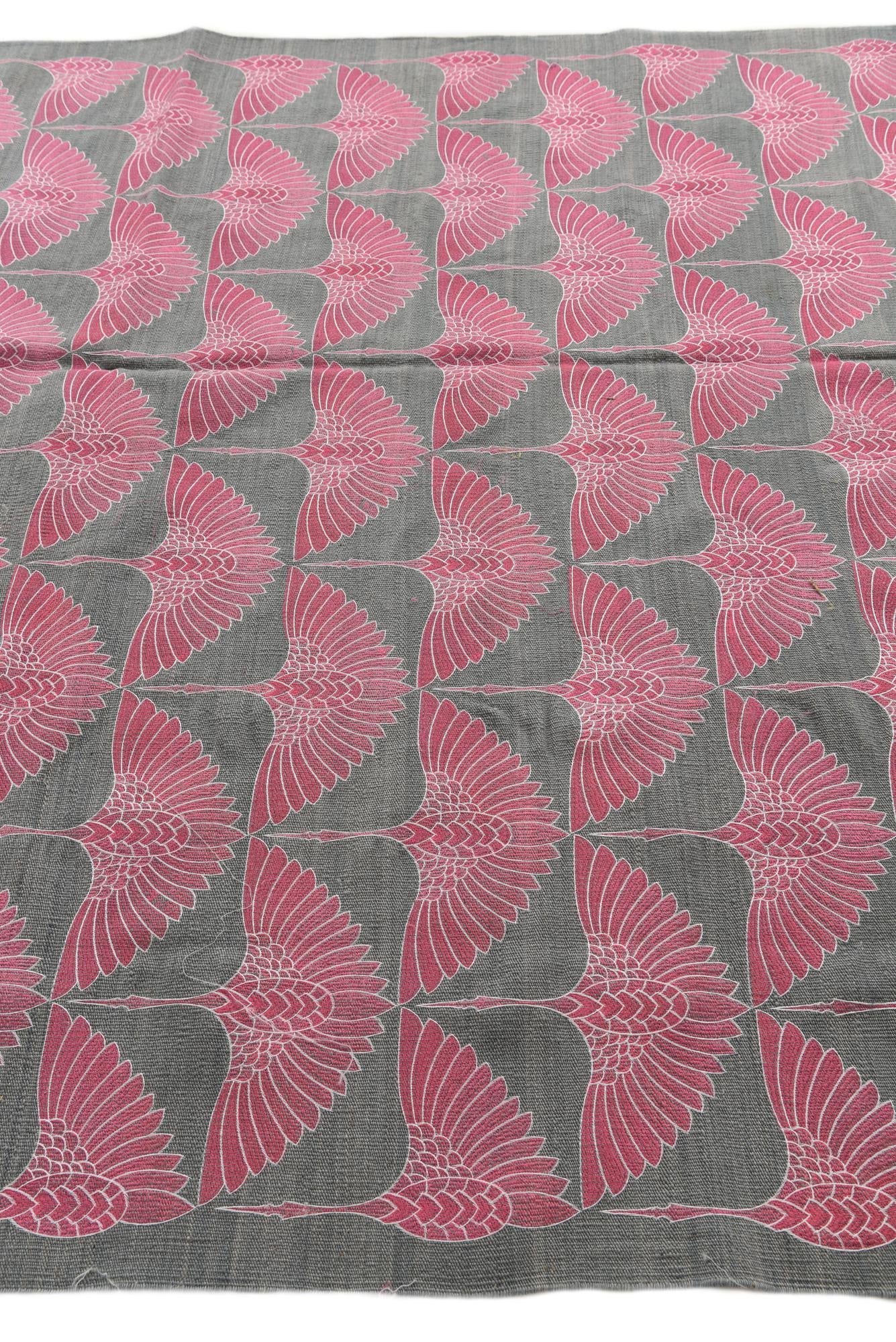 6' 5 x 9' 8 Hand Woven Kilim Modern Wool Rug