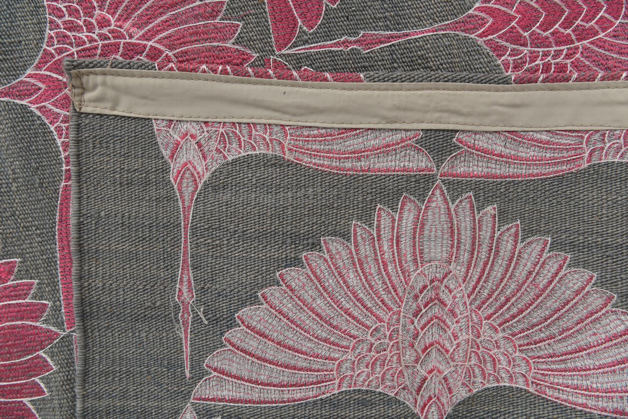 6' 5 x 9' 8 Hand Woven Kilim Modern Wool Rug