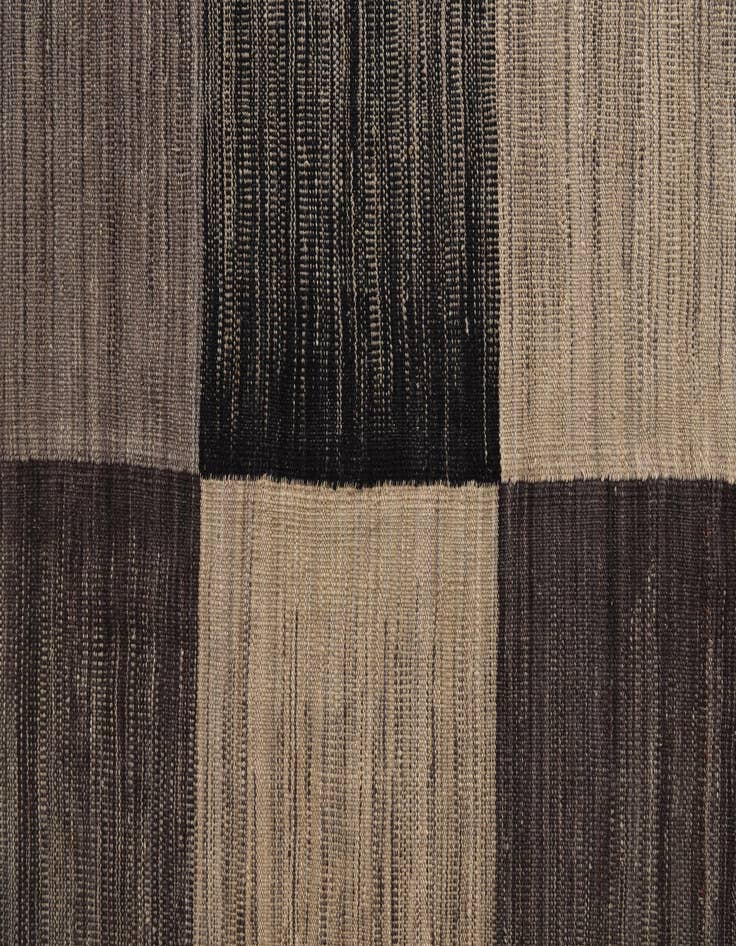 Detail image of 7' 8 x 9' 6  Hand Woven Kilim Modern Wool Rug