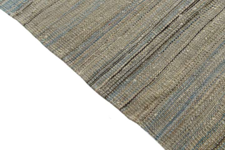 5' 5 x 8' Hand Woven Kilim Modern Wool Rug