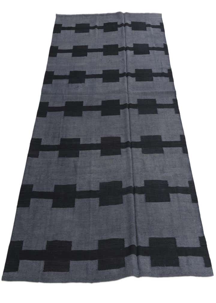 5' 8 x 7' 6 Hand Woven Kilim Modern Wool Rug