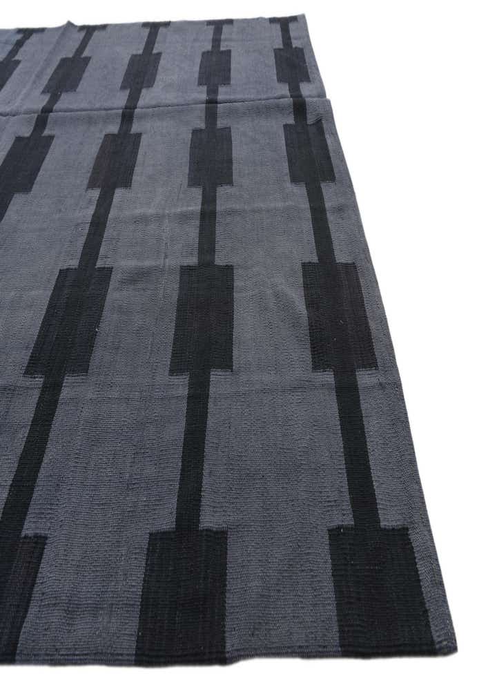 5' 8 x 7' 6 Hand Woven Kilim Modern Wool Rug