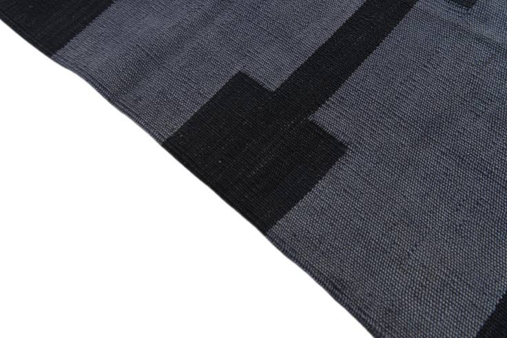 Detail image of 5' 8 x 7' 6 Hand Woven Kilim Modern Wool Rug