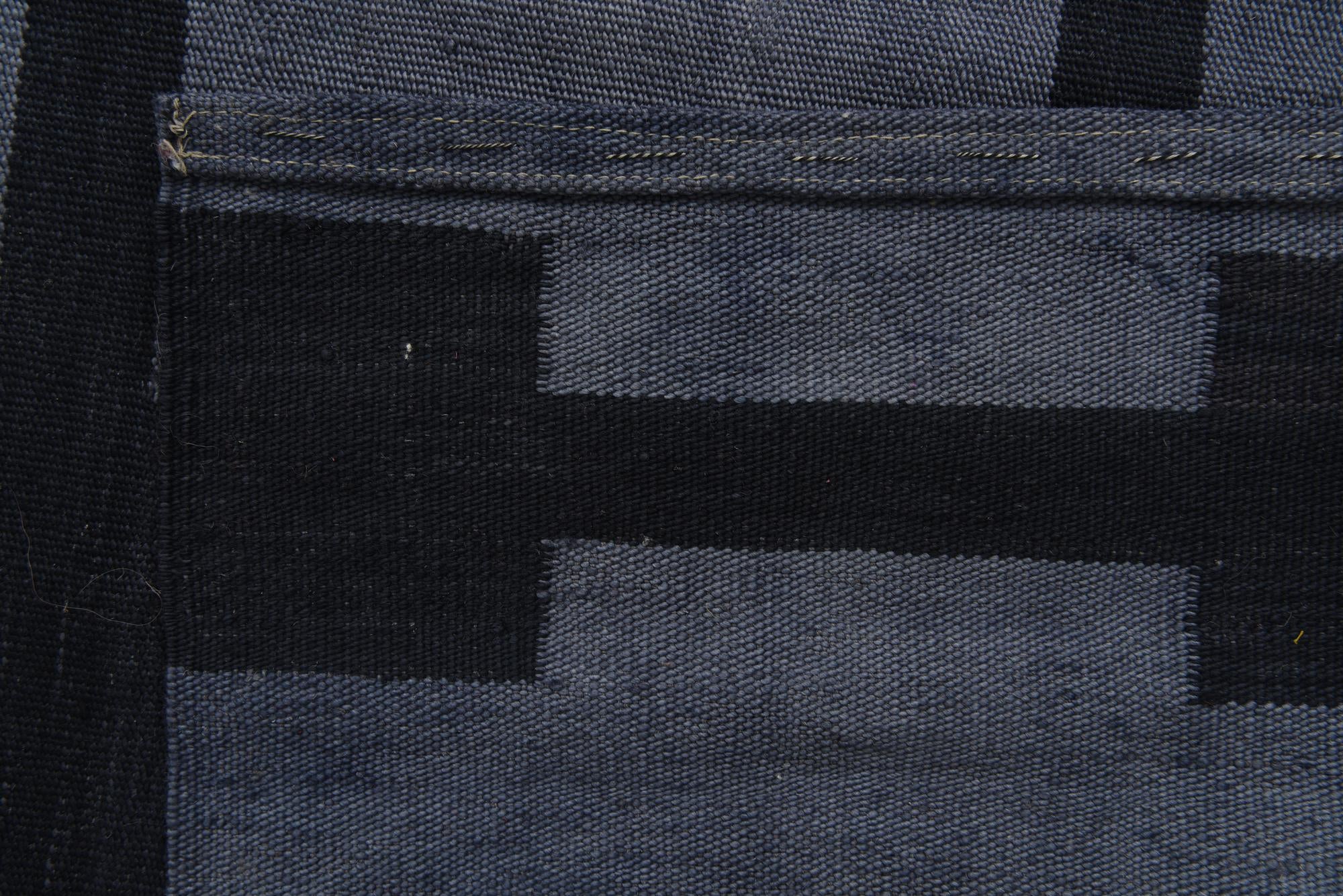 5' 8 x 7' 6 Hand Woven Kilim Modern Wool Rug