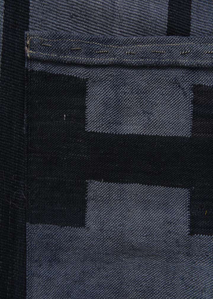 5' 8 x 7' 6 Hand Woven Kilim Modern Wool Rug