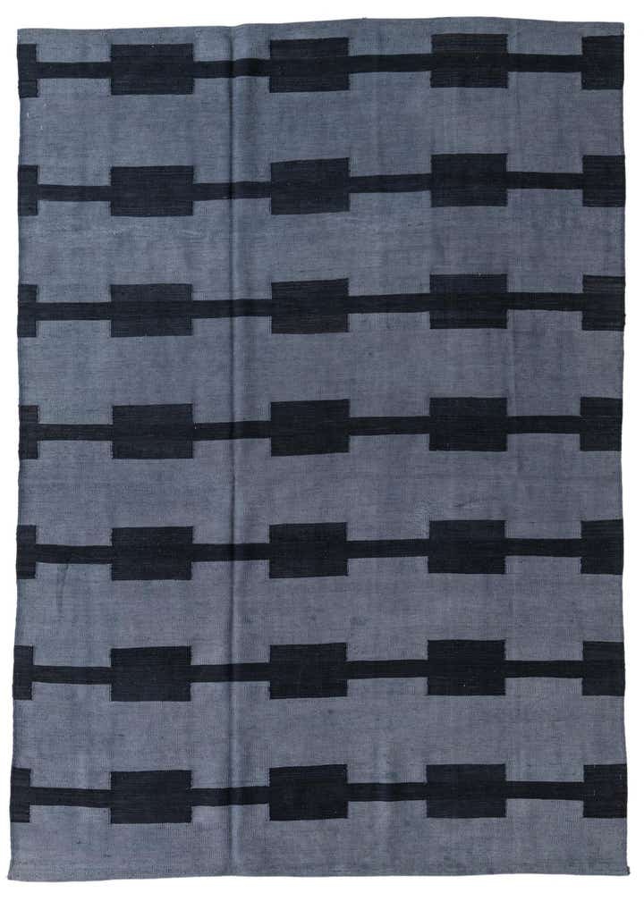5' 8 x 7' 6 Hand Woven Kilim Modern Wool Rug