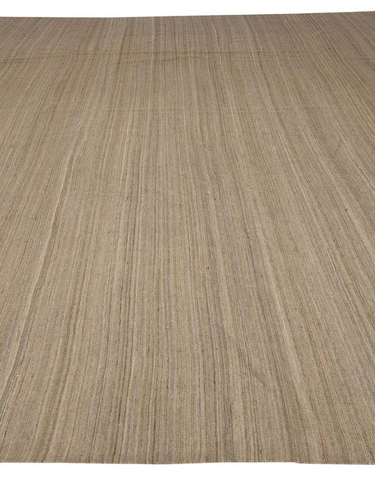 Detail image of 16' 3 x 20' 6  Hand Woven Kilim Modern Wool Rug