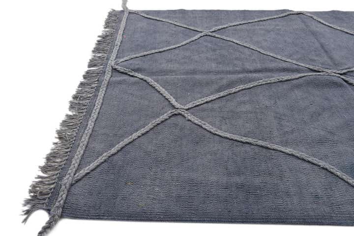 3' 3 x 4' 10 Hand Woven Kilim Modern Wool Rug