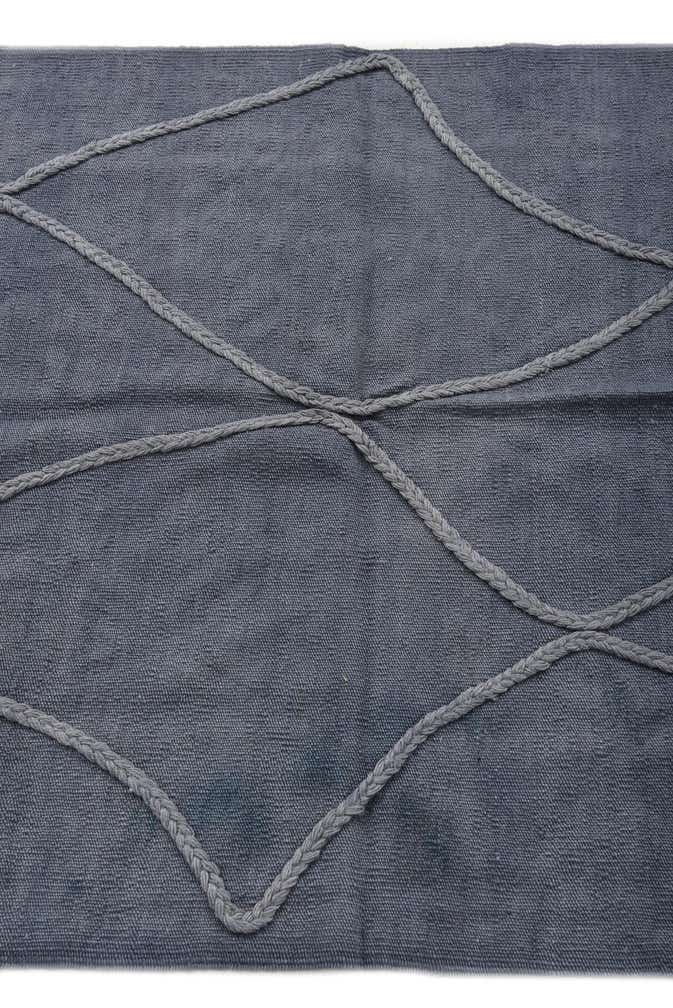3' 3 x 4' 10 Hand Woven Kilim Modern Wool Rug
