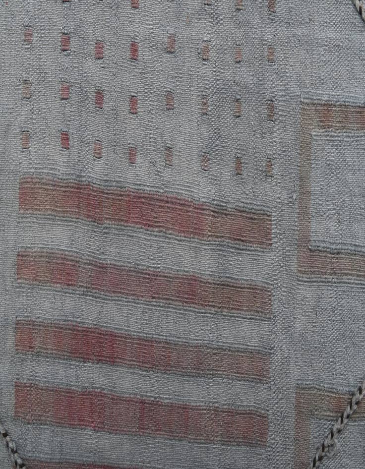 Detail image of 8' 6 x 9' 3  Hand Woven Kilim Modern Wool Rug