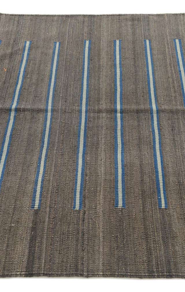 4' 2 x 6' Hand Woven Kilim Modern Wool Rug