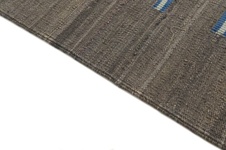 Detail image of 4' 2 x 6' Hand Woven Kilim Modern Wool Rug