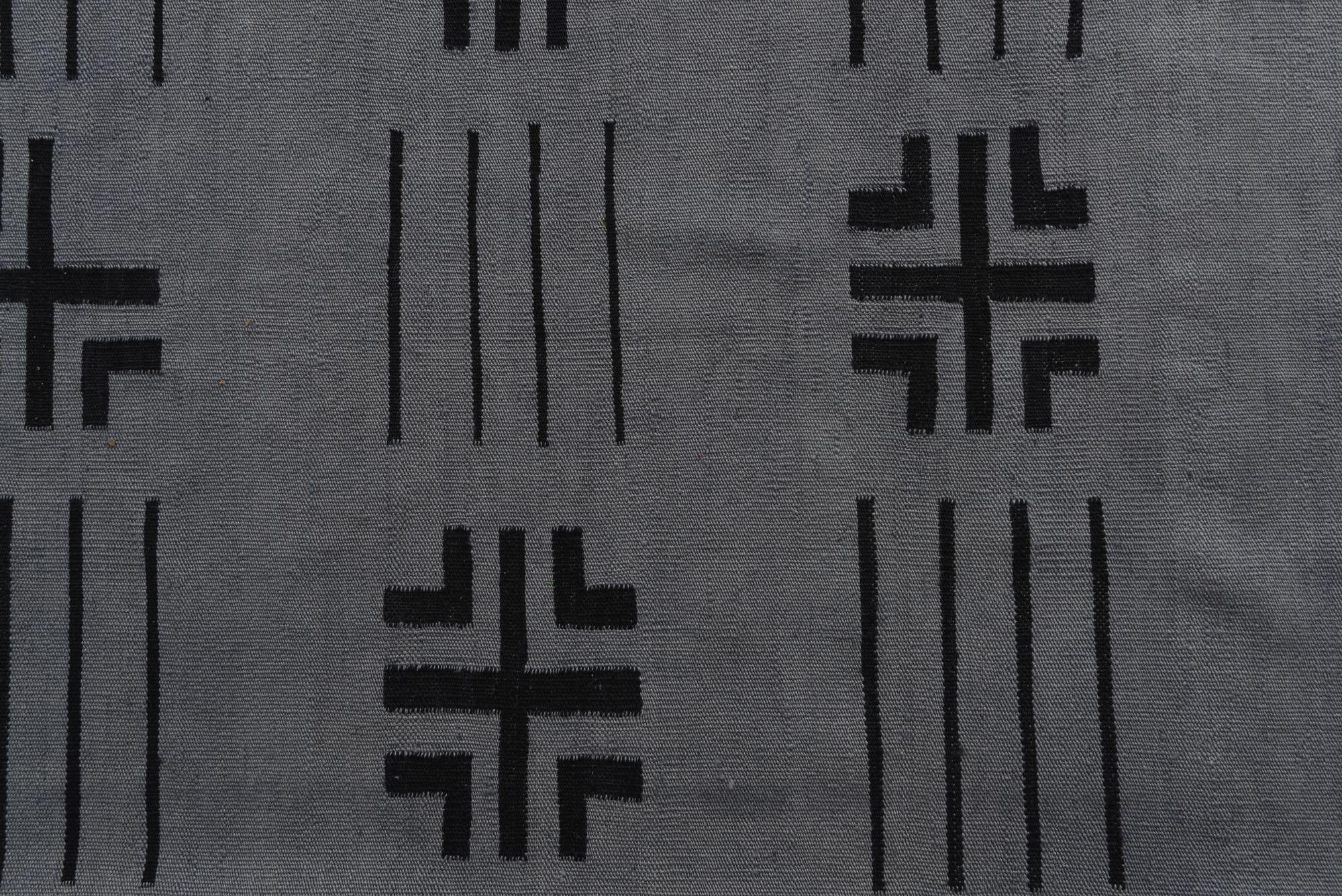 8' 5 x 9' 7 Hand Woven Kilim Modern Wool Rug