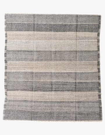 8' 4 x 9' 3 Hand Woven Kilim Modern Wool Rug
