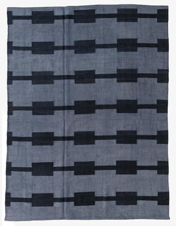 5' 8 x 7' 6 Hand Woven Kilim Modern Wool Rug