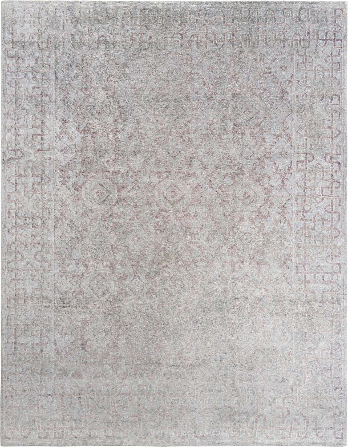 7' 11 x 10' 10 Hand Knotted Kundan Rug