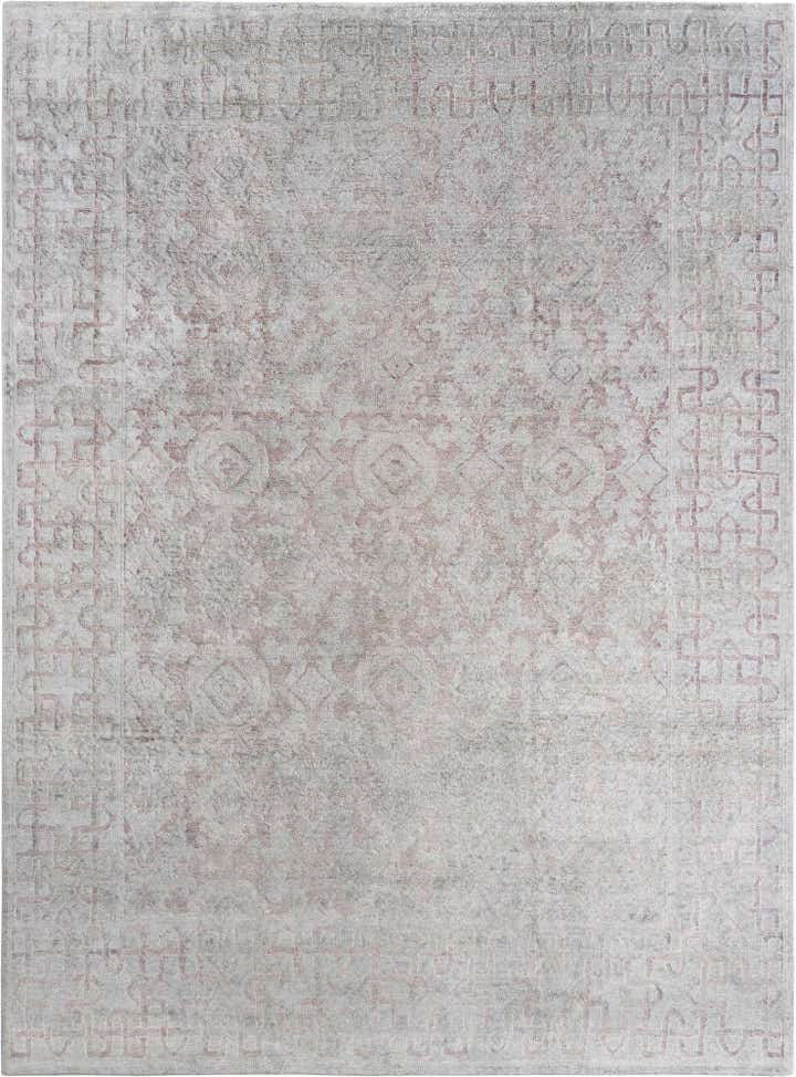 7' 11 x 10' 10 Hand Knotted Kundan Rug
