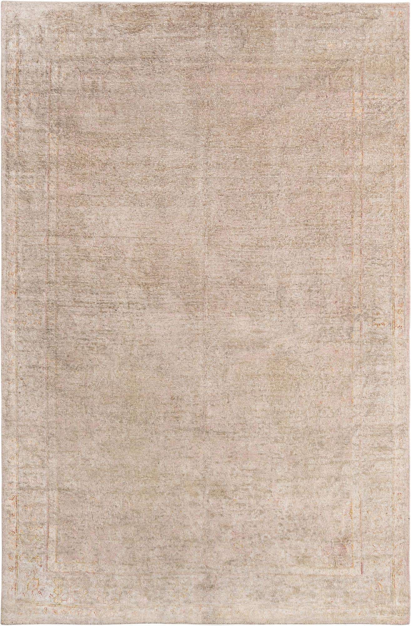 5' 7 x 8' 6 Hand Knotted Kundan Rug
