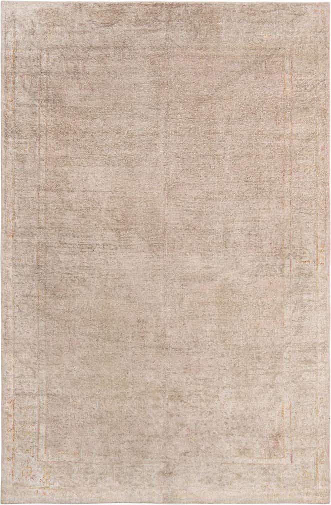 5' 7 x 8' 6 Hand Knotted Kundan Rug