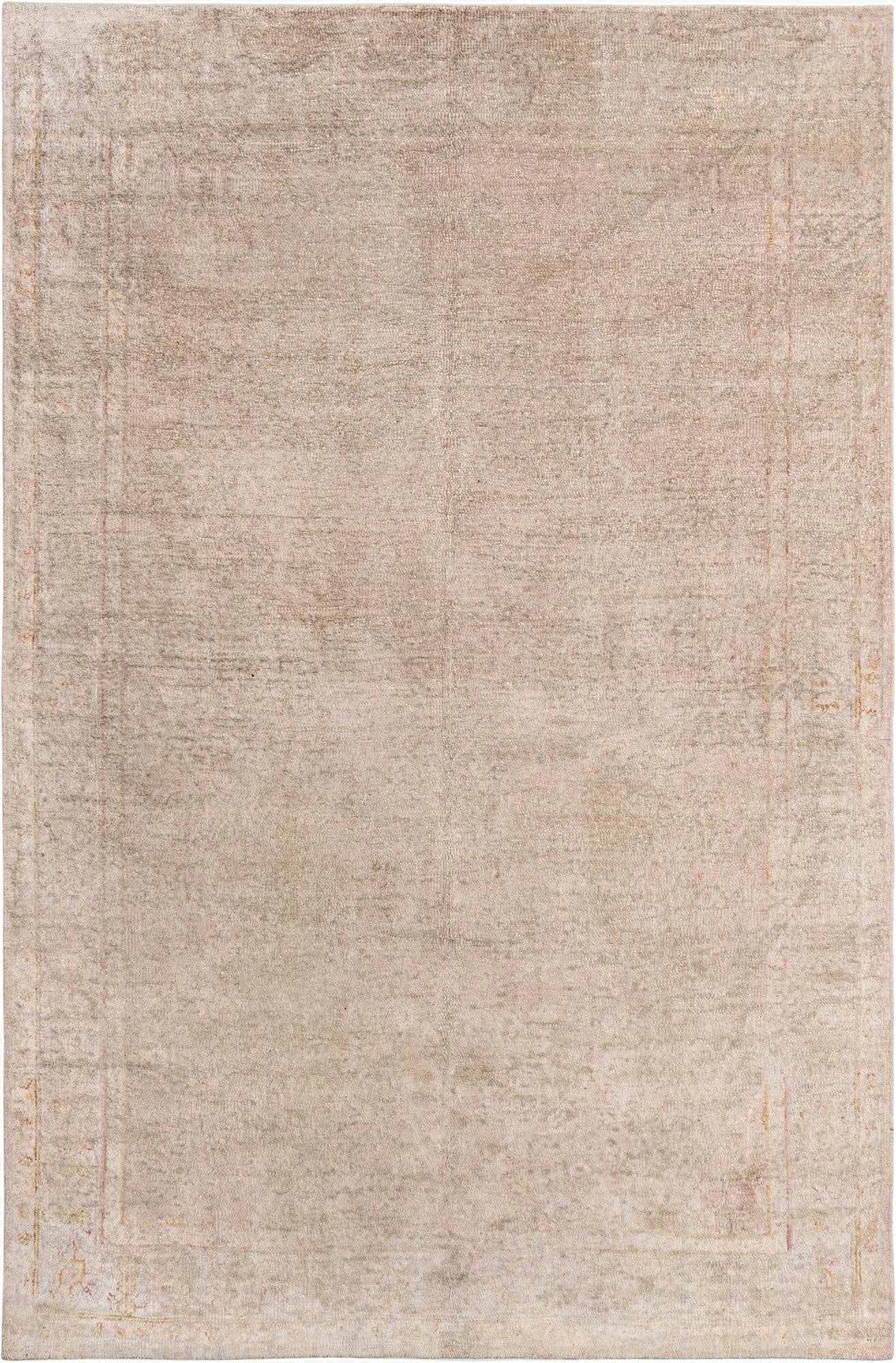 5' 7 x 8' 6  Hand Knotted Kundan Rug