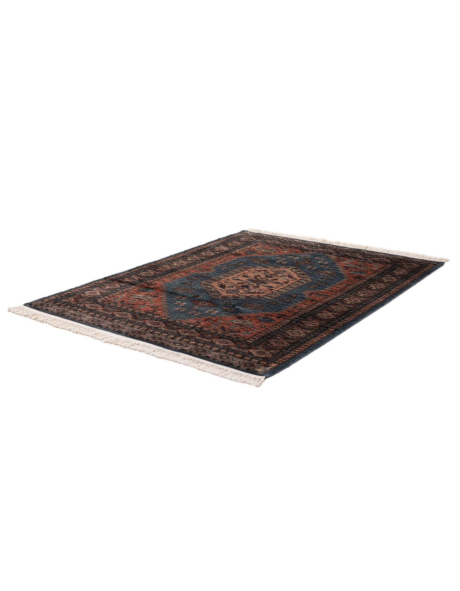 4' 2 x 5' 8 Hand Knotted Lahour Oriental Wool Rug