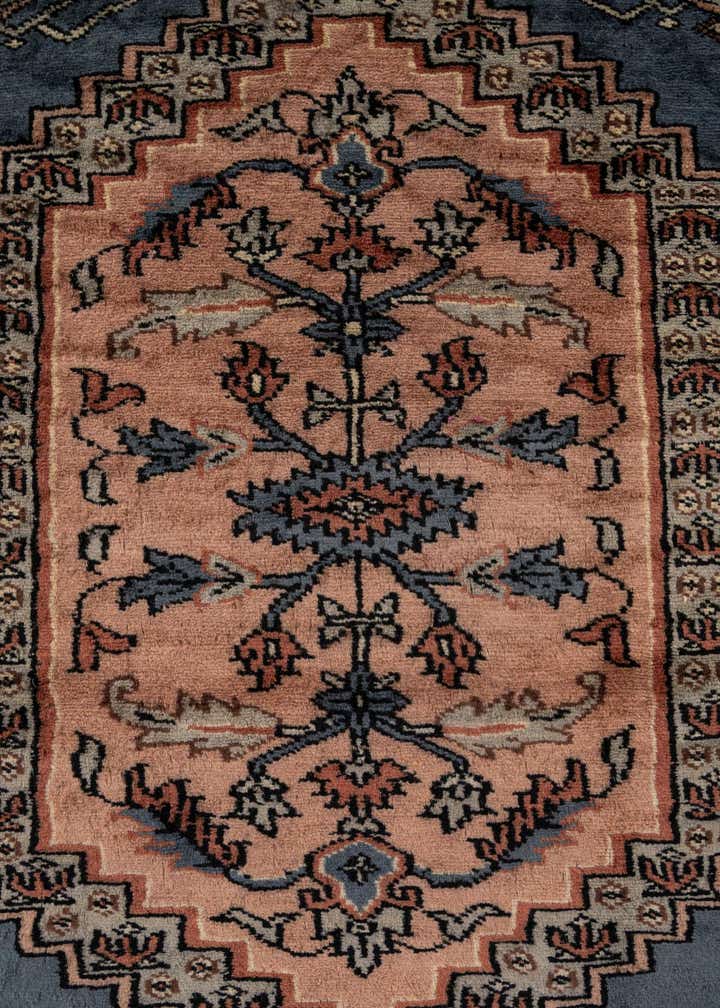 4' 2 x 5' 8 Hand Knotted Lahour Oriental Wool Rug