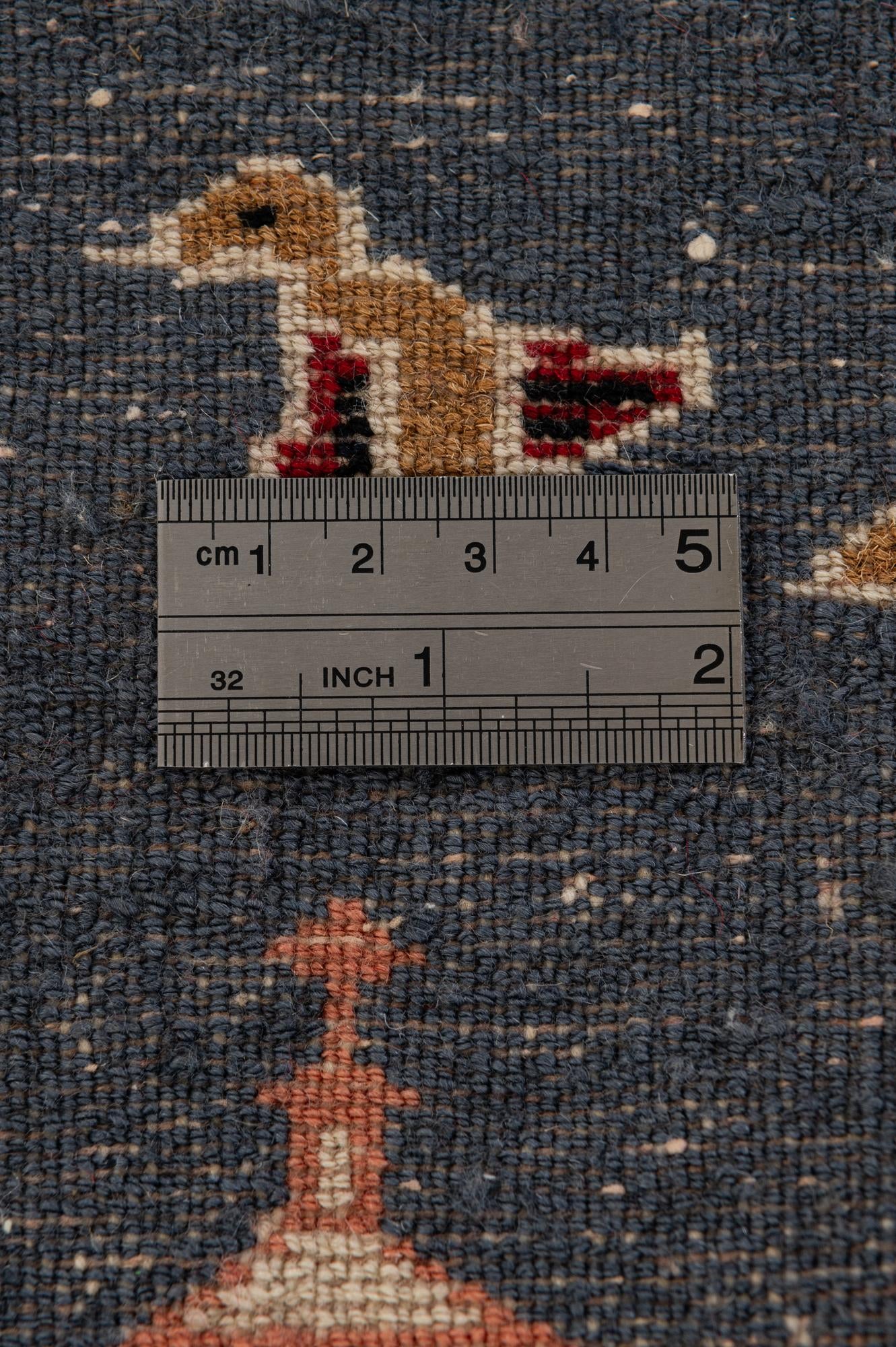 2' 1 x 3' 4 Hand Knotted Lahour Oriental Wool Rug