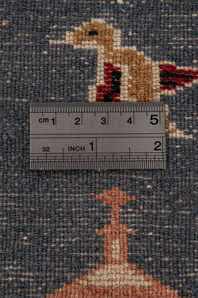 2' 1 x 3' 3 Hand Knotted Lahour Oriental Wool Rug