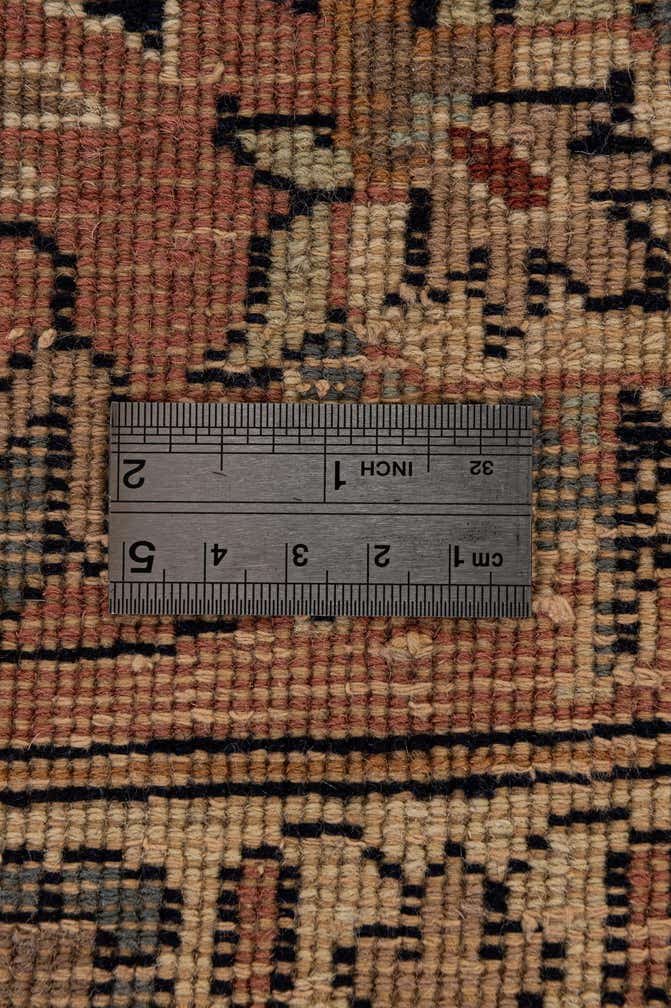 4' 8 x 7' 4 Hand Knotted Lahour Oriental Wool Rug