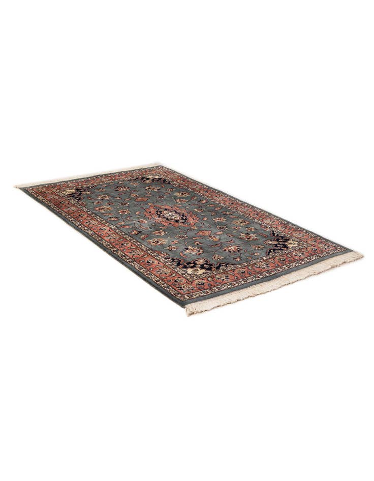 Detail image of 4' 8 x 7' 4  Hand Knotted Lahour Oriental Wool Rug