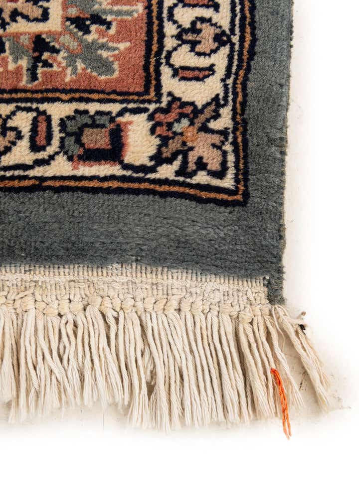 4' 8 x 7' 4 Hand Knotted Lahour Oriental Wool Rug