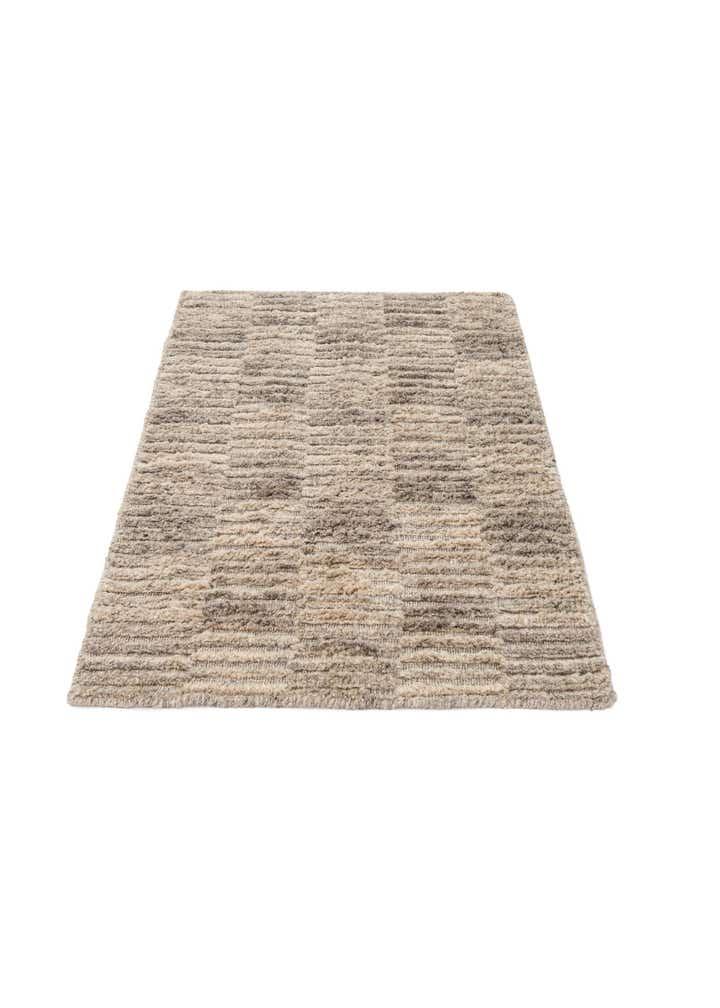 2' x 3' 2 Hand Knotted Lana New Zealand Wool Rug