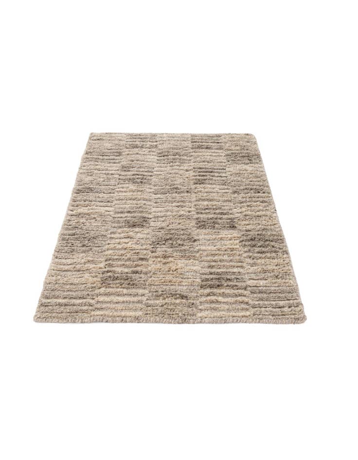 Detail image of 2' x 3' 2 Hand Knotted Lana New Zealand Wool Rug