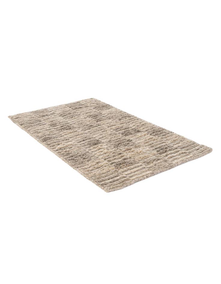 Detail image of 2' x 3' 2 Hand Knotted Lana New Zealand Wool Rug