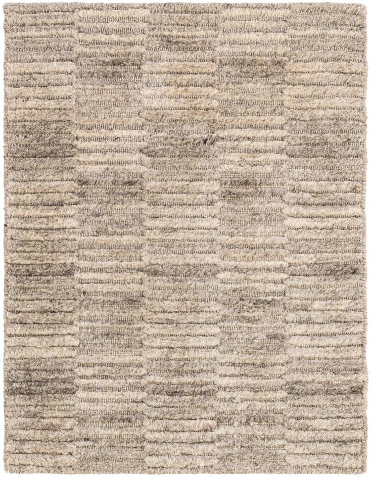 Detail image of 2' x 3' 2 Hand Knotted Lana New Zealand Wool Rug