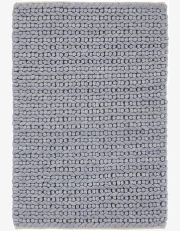 2' x 3' Hand Woven Lana New Zealand Wool Rug